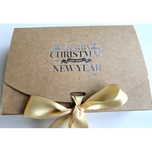 Подарочный набор "Merry Christmas" черный 3 чая 150 г.