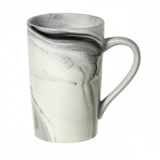 Керамическая кружка "Марморе", серая 350мл
