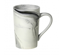 Керамическая кружка "Марморе", серая 350мл