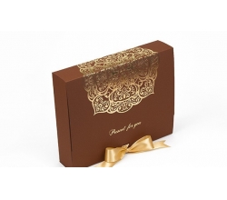 Подарочный набор "Present for you" коричневый 300 грамм